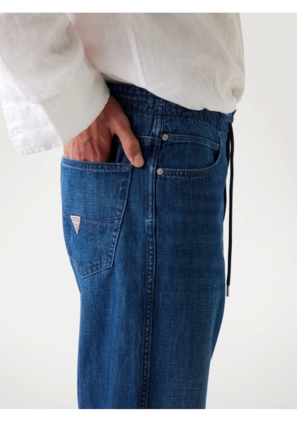 Owen Erkek Mavi Keten Karışımlı Regular Fit Jean M5YAT5D5NO0-GNVA fırsatları