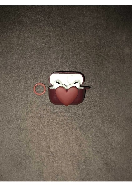 Airpods Kabartmalı Kalp Desenli Kılıf Pro 2 Uyumlu fiyatları