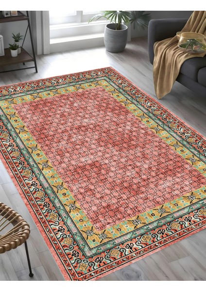 |vintage Eskitme Tarz Otantik Minimalist Kırmızı |yıkanabilir Halı fiyatları