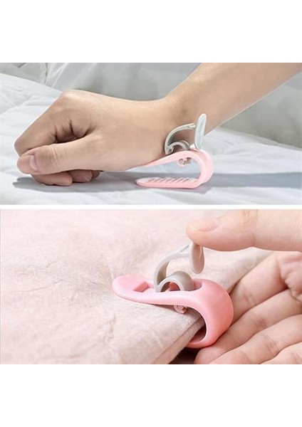 ® Iğnesiz Çarşaf ve Perde Sabitleyici Klips - 4 Adet fırsatları