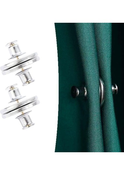 ® Güçlü Perde ve Kumaş Mıknatısı - 2'li Set