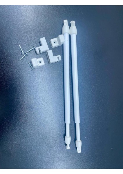Beyaz Briz Perde Çubuğu (Kelebek Perde Çubuğu) 30-50CM fiyatları