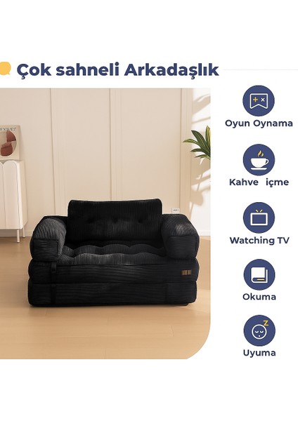 Kapri Pembe Yeni Nesil Yatak Kanepe Koltuk Pati Dostu Kadife Kumaşlı modelleri