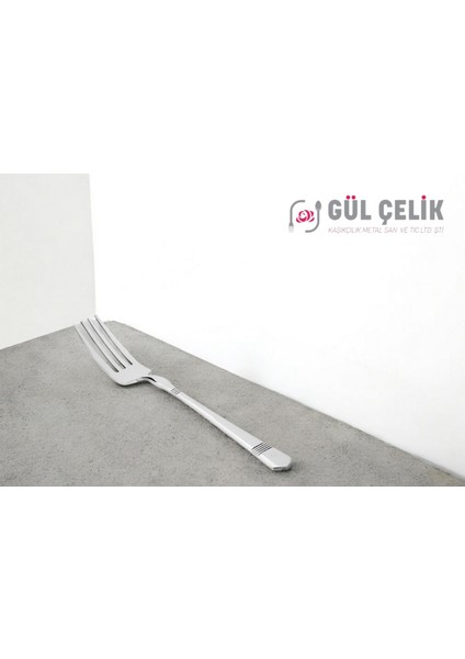 30 Parça 6 Kişilik 18/10 Çatal Kaşık Seti Alvina Model 304 Paslanmaz Çelik