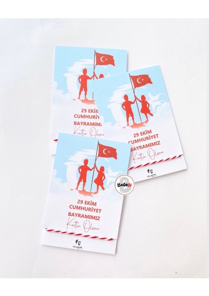 29 Ekim Bayramı Hediyesi Bileklik 15 Adet