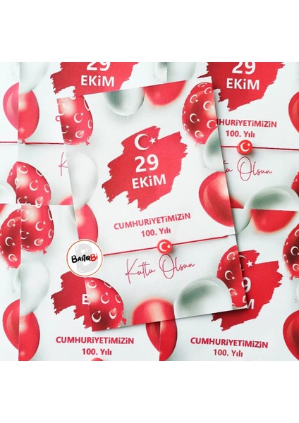 29 Ekim Cumhuriyet Bayramı Hediyesi 30 Adet