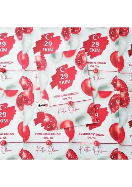 29 Ekim Cumhuriyet Bayramı Hediyesi 30 Adet fiyatları