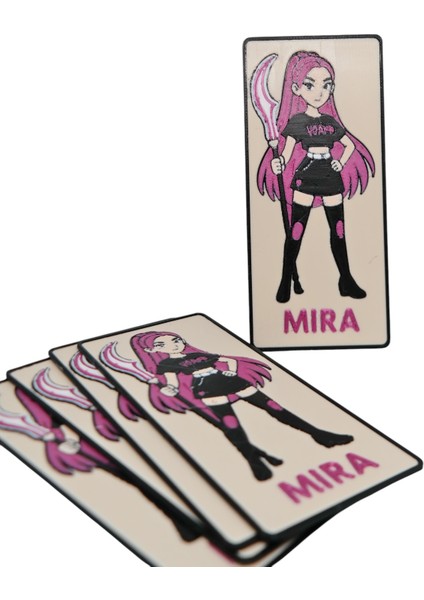 K-Pop Iblis Avcıları (Zoey / Rumi / Mira ) 3'lü Ayraç Seti indirimleri