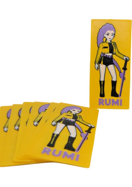 K-Pop Iblis Avcıları (Zoey / Rumi / Mira ) 3'lü Ayraç Seti