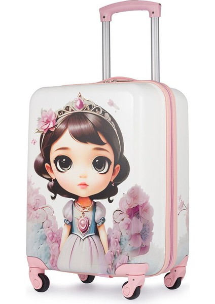 Ultra Light Beyaz Kız Çocuk Valizi BLK06 07 fiyatları