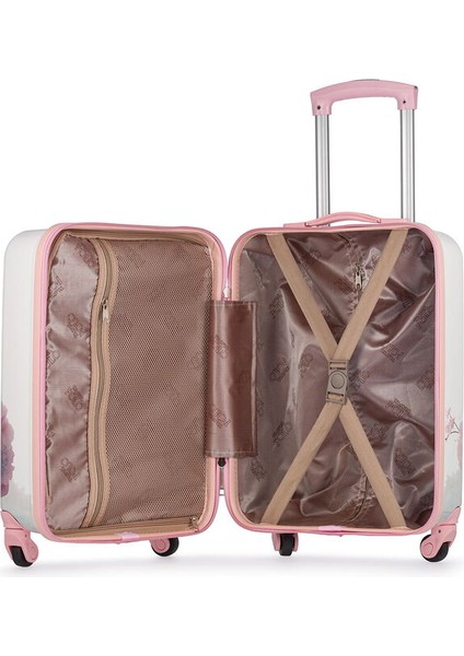 Ultra Light Beyaz Kız Çocuk Valizi BLK06 07 fırsatları