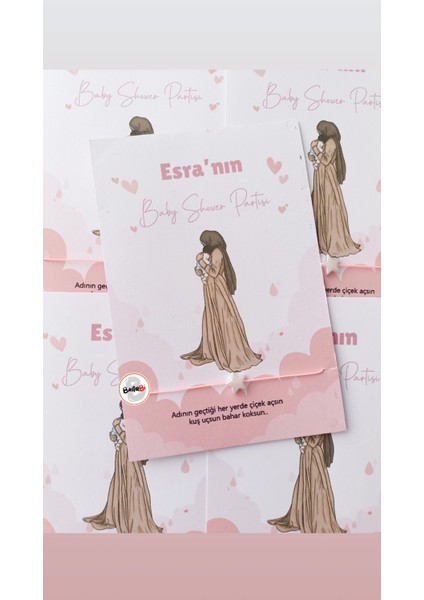 Tesettür Baby Shower, Bebek Mevlid Hediyeliği 30 Adet