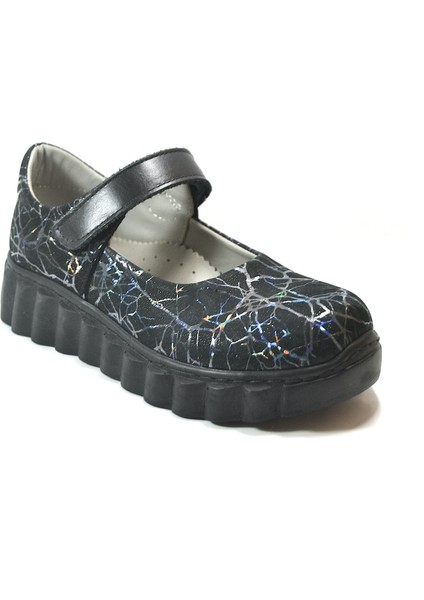 262 Hakiki Deri Cırtlı Ortopedik Kız Çocuk Okul Babet Ayakkabı fırsatları