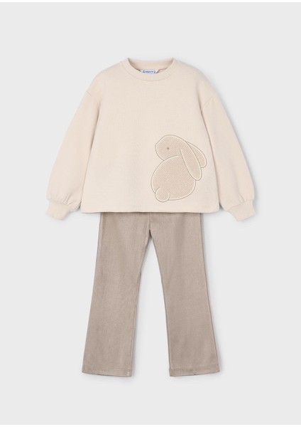 Kız Çocuk Tayt Sweat Takım