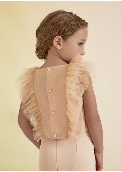 Abel & Lula Kız Çocuk Sarı Bluz modelleri