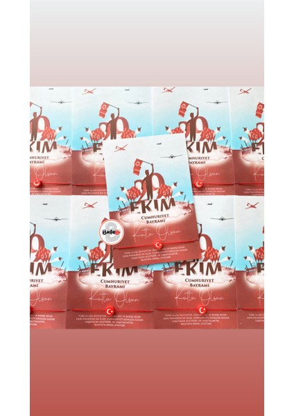 29 Ekim Cumhuriyet Bayramı Hediyesi 30 Adet