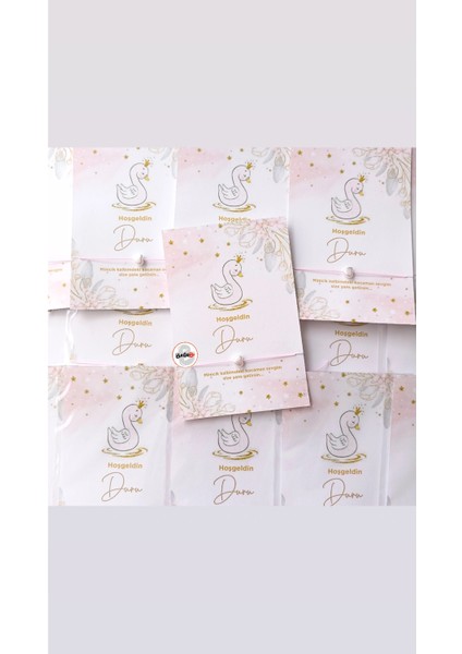 Kuğu Temalı Hoşgeldin Bebek, Mevlid L, Doğum Günü Hediyesi 30 Adet fiyatları