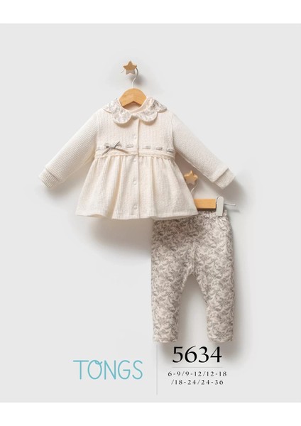 Tongs Baby Little Honey 3'lü Takım 5634 Ekru