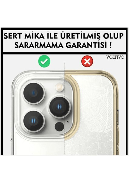 iPhone 16 - Sert Mika Şeffaf Sararmaz Ince Altı Kesik Premium Kılıf indirimleri