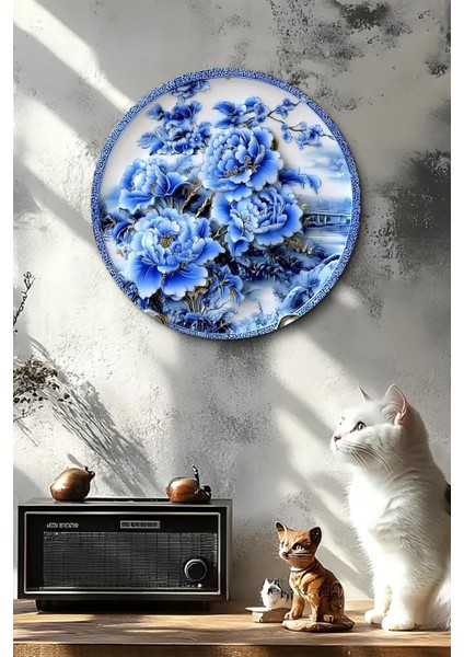 Dekoratif Uv Baskılı Mdf Duvar Süsü – Zarif Çiçek Desenli – 33X33 cm & 20X20 cm DT115 fırsatları