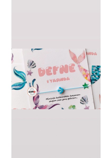 Deniz Kızı Temalı Doğum Günü Hediyesi 30 Adet fiyatları