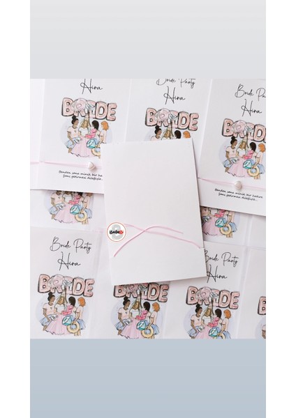 Bride Party Hediyesi Şans Bilekliği modelleri
