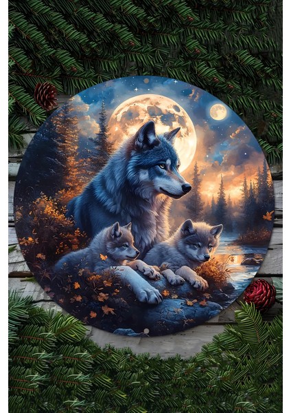 Doğanın Huzurunu, Şıklıkla Bir Araya Getiren Uv Baskılı Mdf Duvar Süsü – 33X33 cm & 20X20 cm DT106 fiyatları