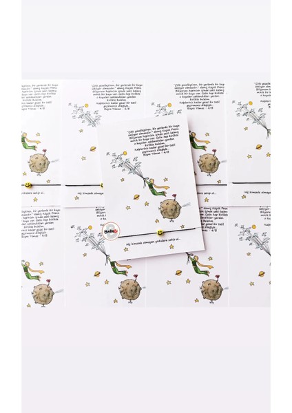 Küçük Prens Temalı Okul Hediyesi 30 Adet