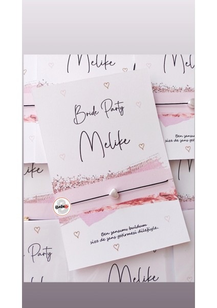 Bekarlığa Veda Hediyesi Inci Kalp Bileklik 30 Adet fiyatları