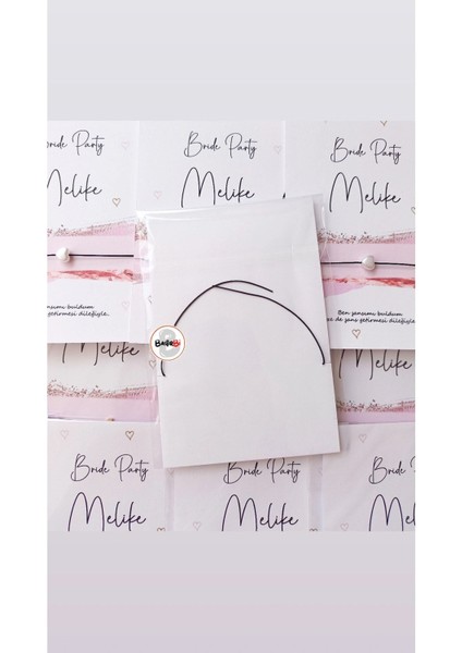 Bekarlığa Veda Hediyesi Inci Kalp Bileklik 30 Adet modelleri