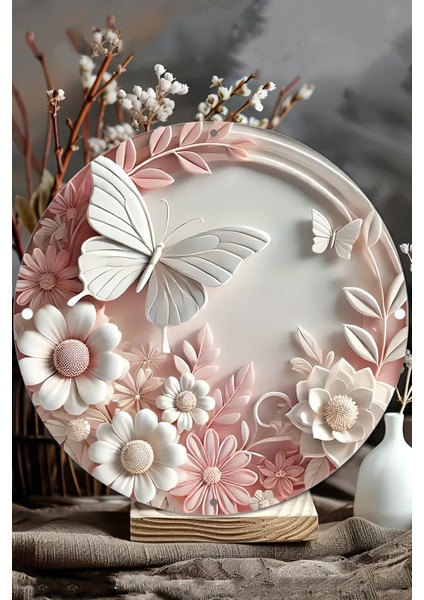 Dekorasyona Şıklık Katacak Uv Baskılı Mdf Duvar Süsü – 33X33 cm & 20X20 cm DT125 modelleri
