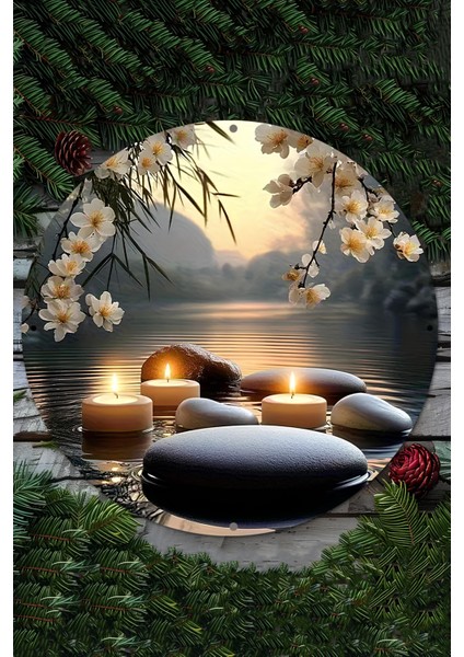 Evinize Huzur ve Estetik Katacak Uv Baskılı Mdf Duvar Süsü – 33X33 cm & 20X20 cm DT117 fiyatları