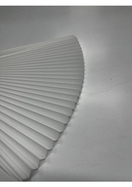 Plise Katlanır Cam Balkon Perdesi - Ofis Perdesi - Mutfak Perdesi - Salon Perdesi Beyaz fırsatları