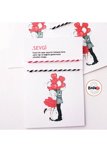 14 Şubat Sevgililer Günü Kadın Erkek Marteniçka Bileklik Set 5 Adet modelleri