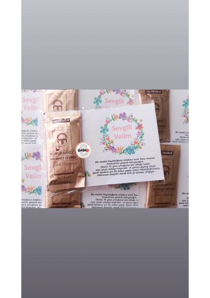 Öğretmenler Için Veli Hediyeliği Kahve 20 Adet fiyatları