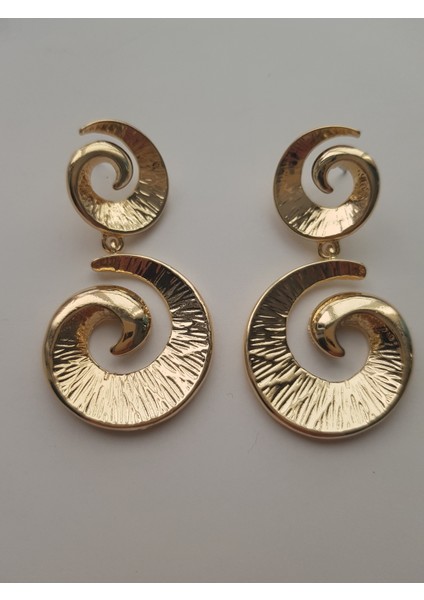 Çift Sarmallı Küpe