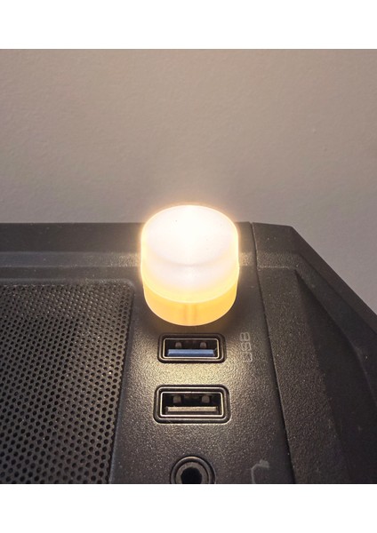 USB Lamba Usb-A Gece Lambası Aydınlatma Dekoratif Mini LED Yumuşak Işık Gün Işığı Renk modelleri