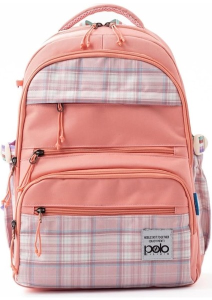 Çok Cepli Ilkokul Çantası ve Kalemlik 2’li Takım