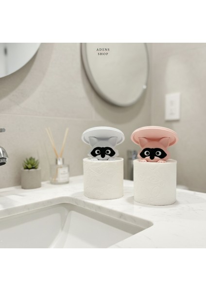 Haydut Rakunlar Dekoratif Tuvalet Kağıdı Tutucu modelleri