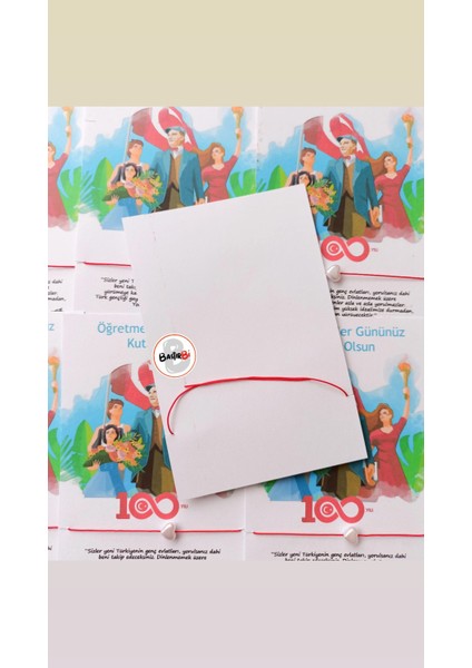 Öğretmenler Günü Hediyesi Şans Bilekliği 15 Adet modelleri