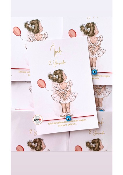 Balerin Kız Temalı Doğum, Doğum Günü Hediyesi 30 Adet