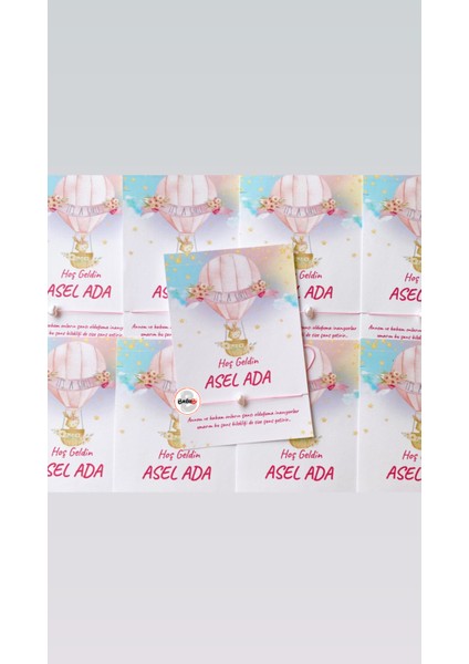 Kız Bebek Hoşgeldin, Mevlid Hediyeliği 30 Adet