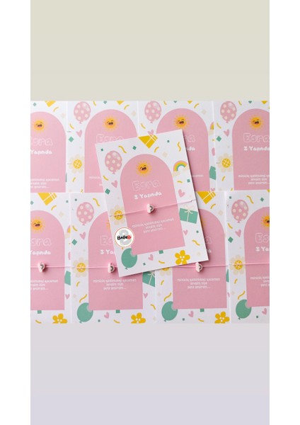 Güneş, Gökkuşağı Temalı Doğum Günü Hediyeliği 30 Adet