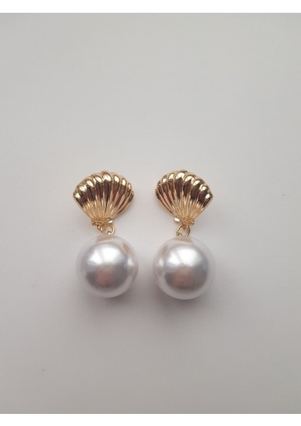 Incili Istiridye Küpe