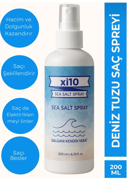 Deniz Tuzu Spreyi Saç Şekillendirici Sprey 200 Ml.