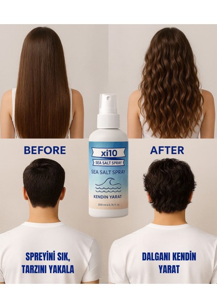 Deniz Tuzu Spreyi Saç Şekillendirici Sprey 200 Ml. modelleri