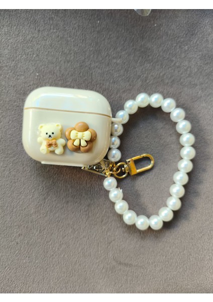 Airpods Sevimli Ayıcık&fiyonklu Çiçek Desenli Kılıf 3. Nesil fiyatları