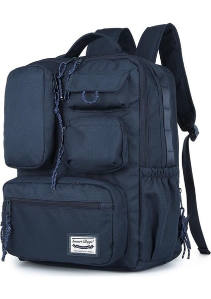 Smartbags Okul Sırt Çantası Geniş Hacimli Laptop Gözlü Reflektör Fermuar Yandan Cepli fiyatları