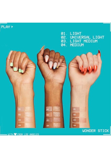 Nyx Professional Makeup Wonder Stick Çift Taraflı Krem Kontür & Aydınlatıcı Stick - Fair fırsatları