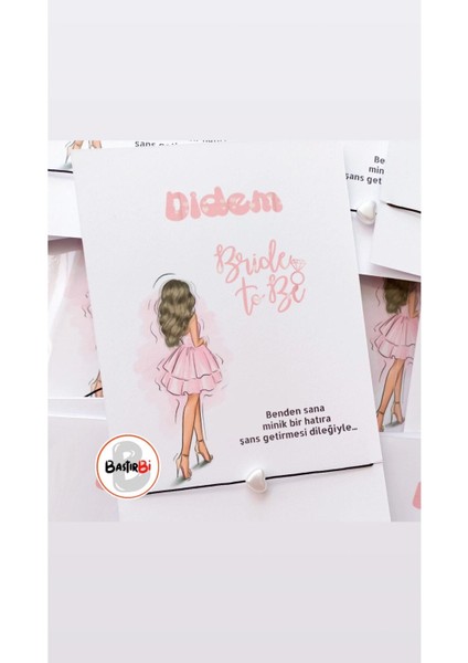 Bekarlığa Veda Hediyesi Kalp Inci Şans Bilekliği 30 Adet fiyatları